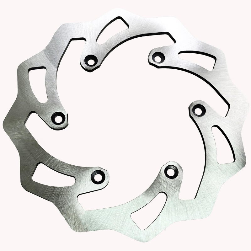 Vanlison Front & Rear Brake Disc Rotors Compatible with KTM 125 250 350 450 500 Husqvarna 125-501 FE TE FC Husaberg 125-570 TE GasGas 125-450 Motorcycle 10.2" 8.6" Brake Disc Rotors - Image 5